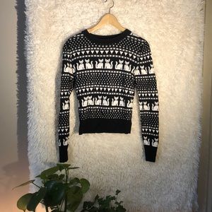 ⚡️ 5/$25 H&M Cat Print Sweater